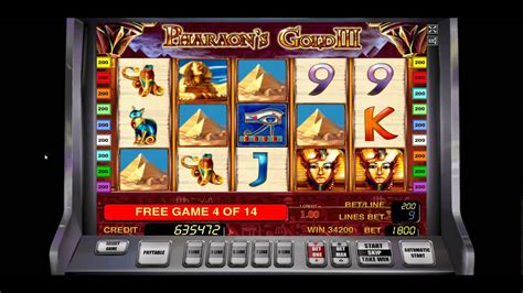 Игровой автомат Pharaon’s Gold 3 в онлайнказино Украина